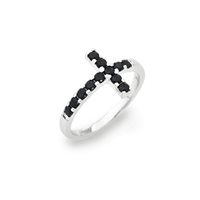Anello Amen Donna Rosari in Argento Zirconia ACOBN - ACOBN